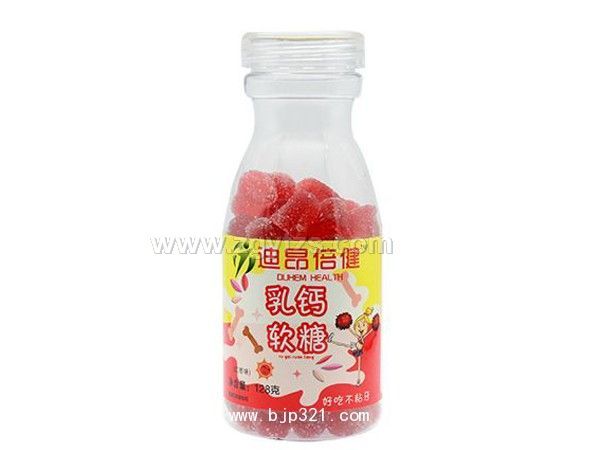 乳鈣軟糖(紅棗味)