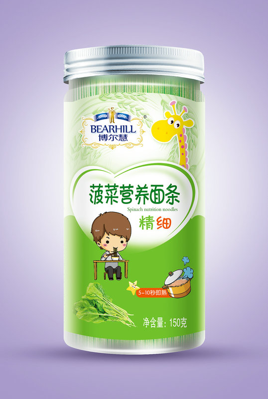 博爾慧菠菜營養精細面