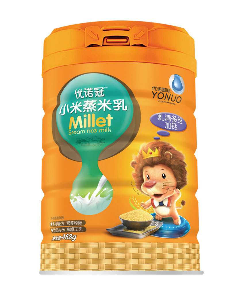 優(yōu)諾冠乳清多維加鈣小米蒸米乳