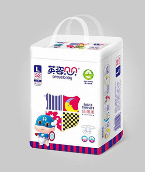 英姿貝貝炫薄柔嬰兒紙尿褲L52片